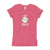 Luck is for the Mediocre (Girl's T-shirt)