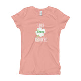 Luck is for the Mediocre (Girl's T-shirt)