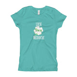 Luck is for the Mediocre (Girl's T-shirt)
