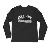 Hawk Life Long Sleeve Fitted Crew